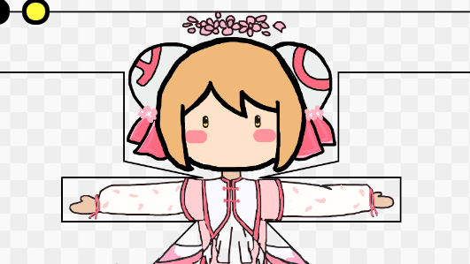 【桃花劫?】2D娘你为什么穿小桃花的衣服跳舞?